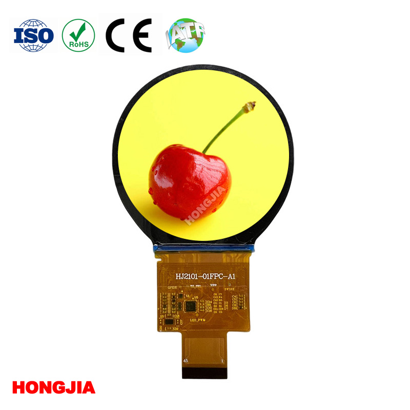 2,1 tommer Incell rund LCD 480*480 QSPI/SPI/MCU