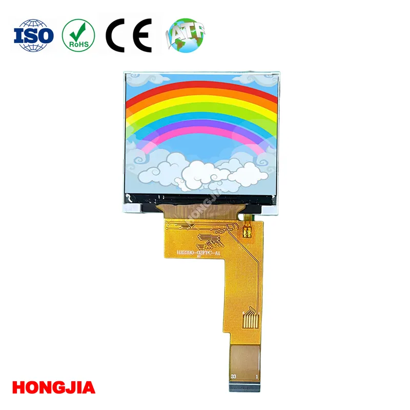 2,3 tommer tft LCD-skærm 480x360 RGB 16BIT JD9161C