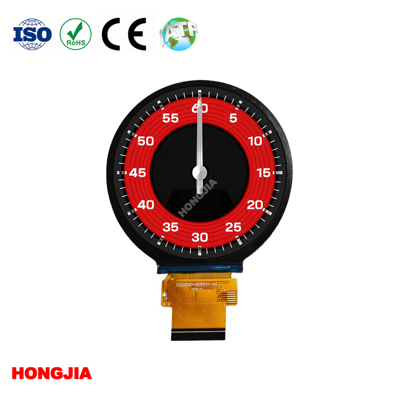 2,8 tommer rund LCD 40pin