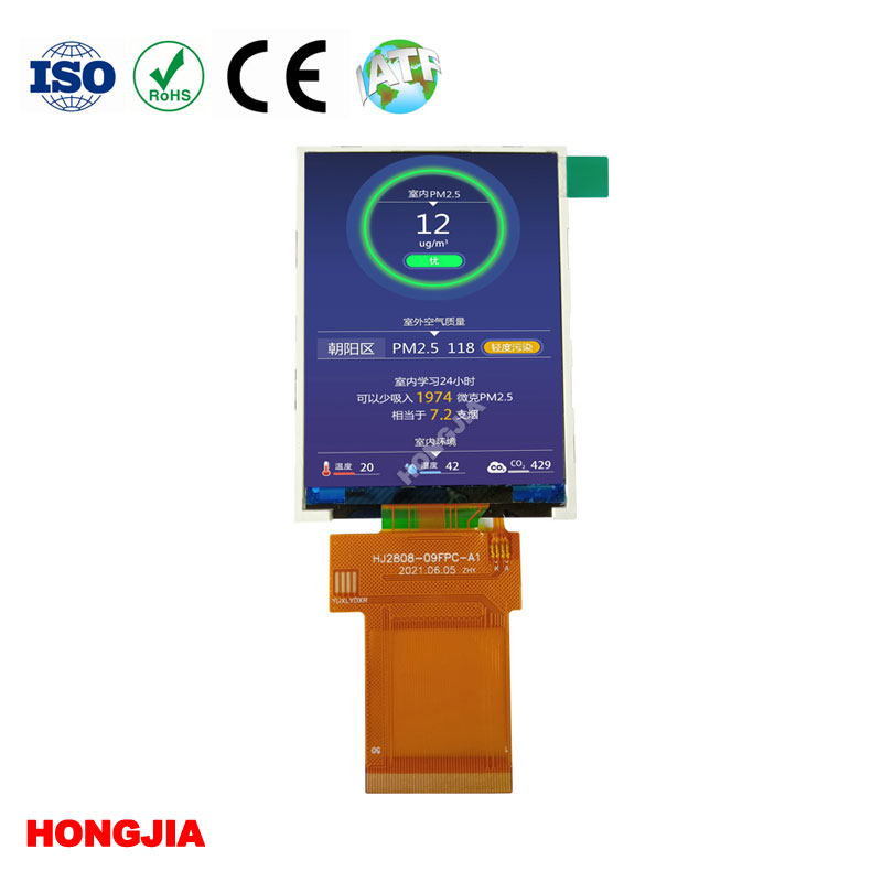 2,8 tommer TFT LCD-modul IPS 50PIN