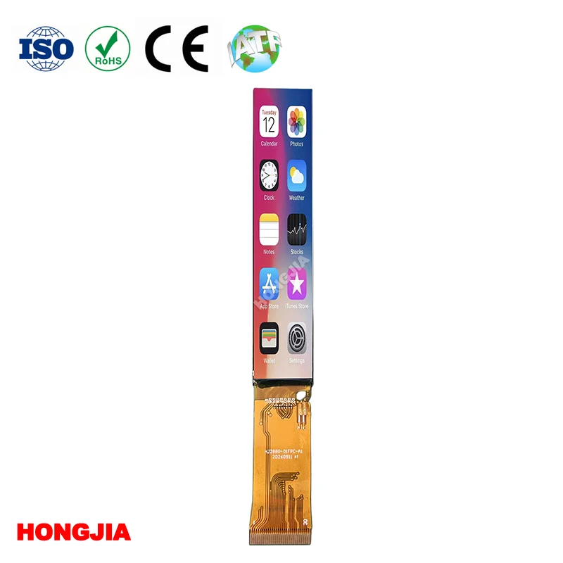 2,88 tommer 120*640 IPS lang strip skærm