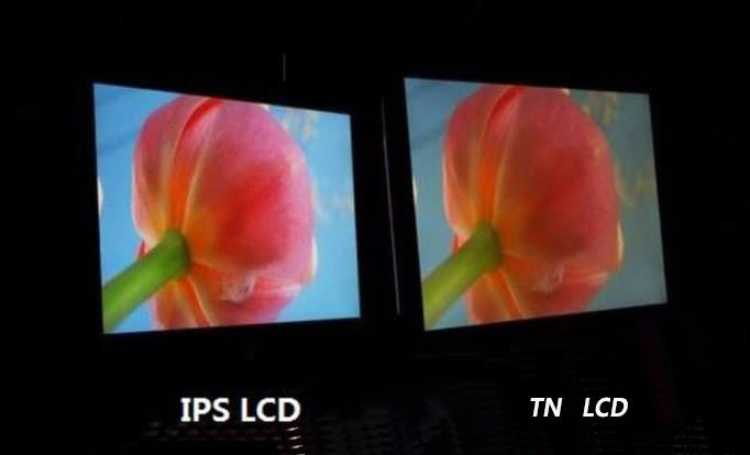 Hvordan man skelner TN LCD -skærme fra IPS LCD -skærme
