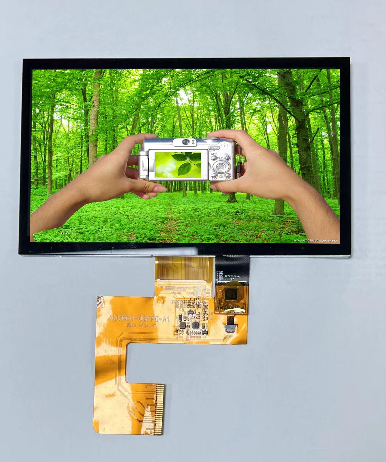 7,0 tommer touch LCD 1024*600 Opløsning MIPI Interface 2 kanaler