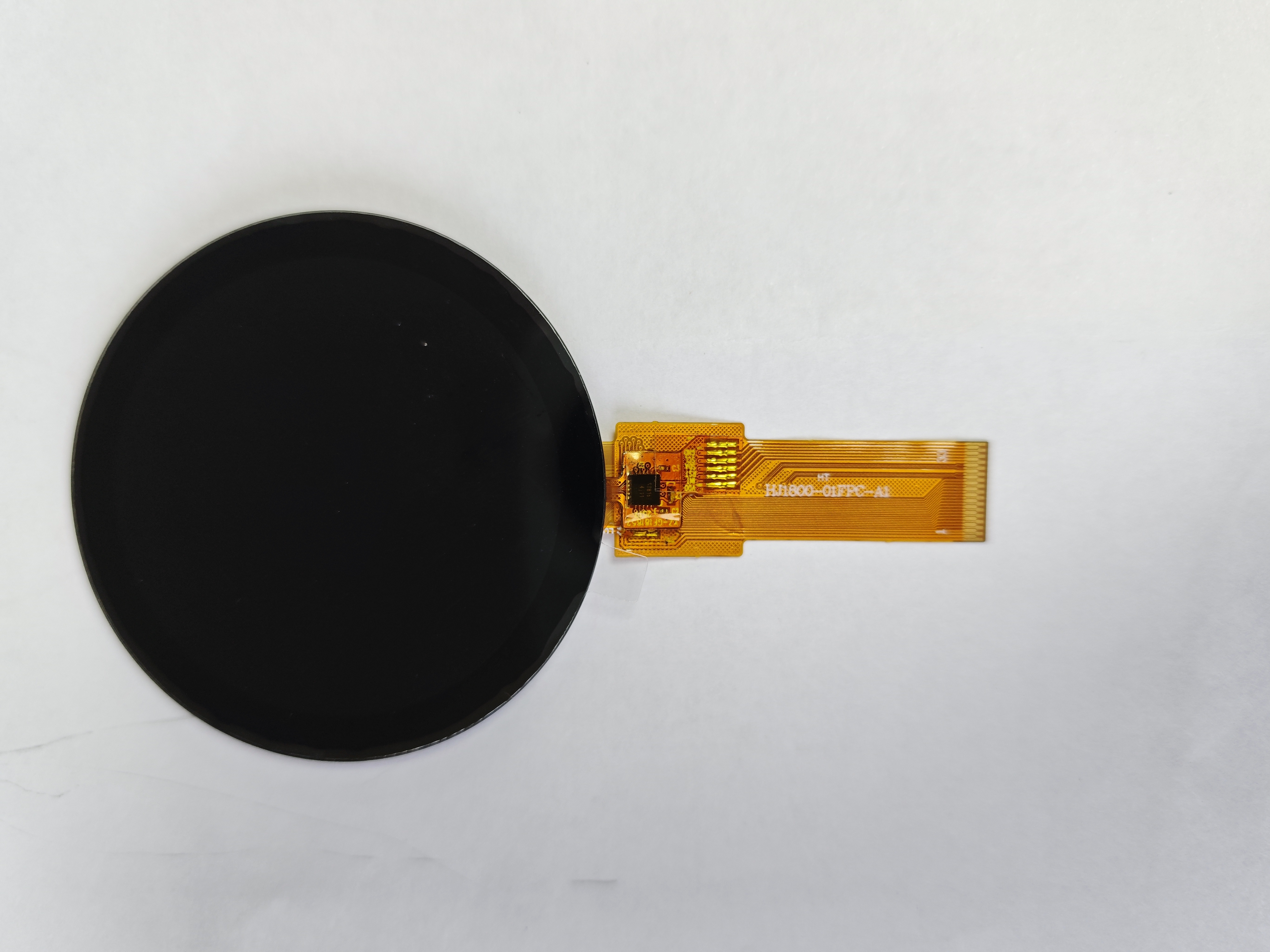 1,8-tommer rundskærm med 360*360 opløsning og support til SPI/MCU/QSPI/MIPI-grænseflader