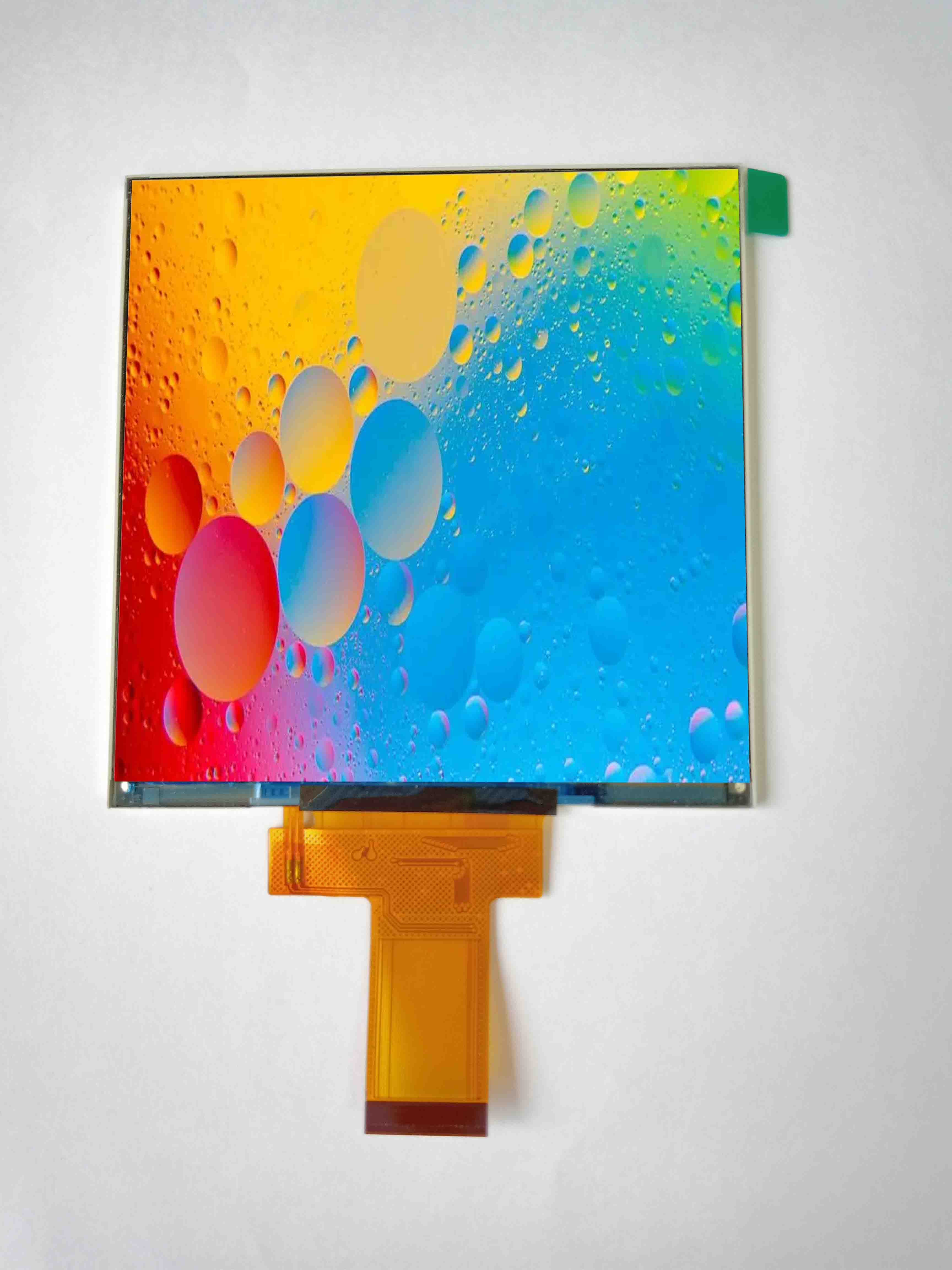 3,92-tommer firkantet LCD-skærm med 320*320 opløsning, understøtter MCU/SPI-grænseflader, velegnet til mikrocontrollere