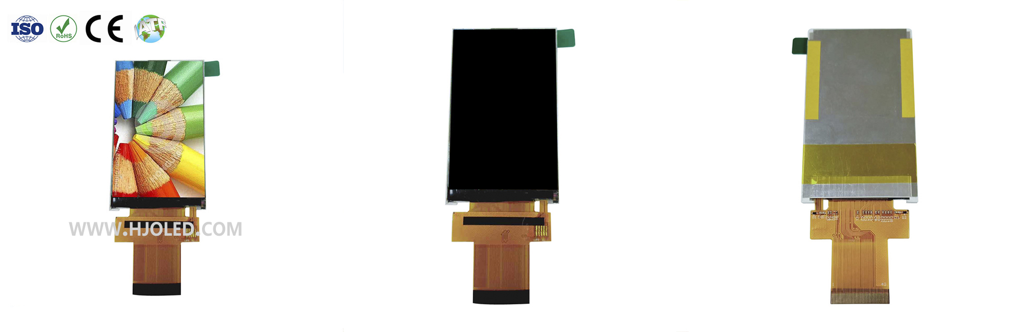 2,8-tommer LCD-skærm med 240x400 opløsning og SPI/MCU-interface: Anvendelse på mikrocontrollere