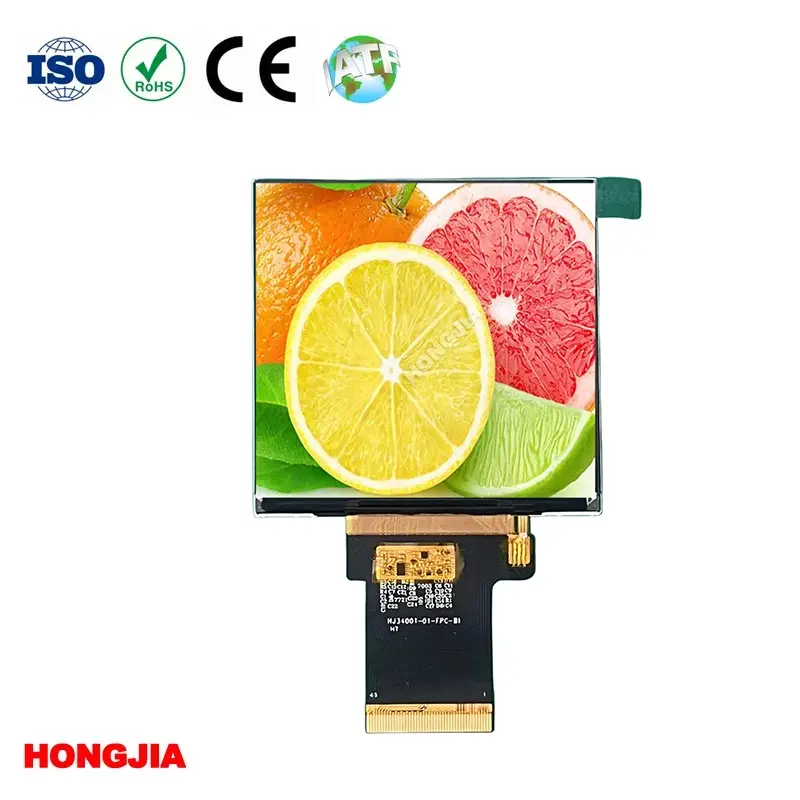 3,4 tommer kvadratisk skærm 540×540 RGB