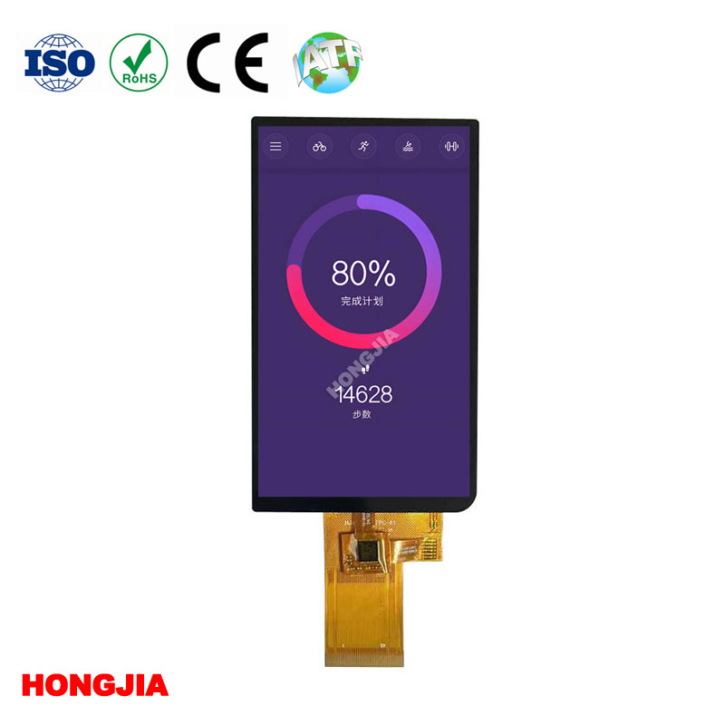 4.3 tommer IPS Display 480x800 med Touch LCD