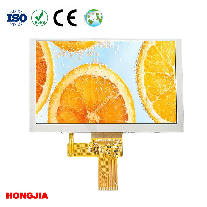 5,0 tommer IPS LCD-skærm 1024x600 incell med touch MIPI