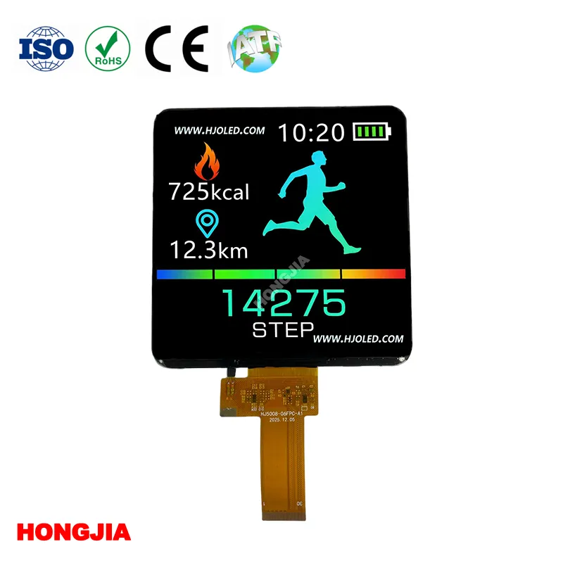 5,5 tommer firkantet LCD-skærm 720x720 incell med touch